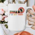 Disc Golf I'd Hit That Frisbee Golfer Retro Men Dad Graphic Print Coffee Mug Disc Golf I'd Hit That Frisbee Golfer Retro Men Dad Graphic Print Coffee Mug