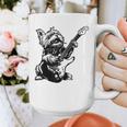 Dog Guitarist Guitar Yorkie Dad Mom For Men Women Graphic Print Coffee Mug
