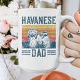 Dog Havanese Dad Vintage Havanese Dad Graphic Print Coffee Mug Dog Havanese Dad Vintage Havanese Dad Graphic Print Coffee Mug