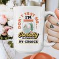 Don't Test Me Introvert's Graphic Print Coffee Mug Don't Test Me Introvert's Graphic Print Coffee Mug