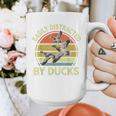 Easily Distracted Duck Hunting Dad Hunter Son Daughter Graphic Print Coffee Mug