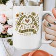 Elder Emo Club Skeleton Hands Heart Nostalgia Premium Tri-Blend Graphic Print Coffee Mug