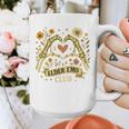 Elder Emo Club Skeleton Hands Heart Nostalgia Graphic Print Coffee Mug