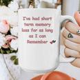 Elderly Senior Retirement Retired Short Term Memory Loss Graphic Print Coffee Mug Elderly Senior Retirement Retired Short Term Memory Loss Graphic Print Coffee Mug