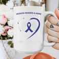Faith Blue In Memory Of My Godmother Colon Cancer Awareness Graphic Print Coffee Mug Faith Blue In Memory Of My Godmother Colon Cancer Awareness Graphic Print Coffee Mug