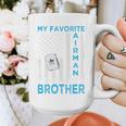 My Favorite Airman Calls Me Brother Airman Graduation Premium Tri-Blend Graphic Print Coffee Mug