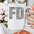 Fire Academy Graduation T-Shirt Firefighter Support Tee Graphic Print Coffee Mug