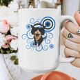 Frutiger Aero Cat Meme Headphone Kitty Cat Lover Graphic Print Coffee Mug
