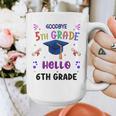 Goodbye 5th Grade Graduation 2025 6th Grade Graduate Kids Graphic Print Coffee Mug