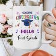 Goodbye Kindergarten Graduation Class 2025 1st Grade Kids Graphic Print Coffee Mug