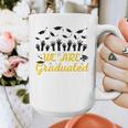 We Are Graduated Graduation Class Of 2025 Family Crew Graphic Print Coffee Mug