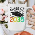 Graduation Class Of 2035 Hand Prints Space Pre-K -12th Grade Graphic Print Coffee Mug