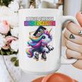 Graduation Kindergarten Unicorn Roller Skate Girls Grad Graphic Print Coffee Mug