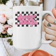 Groovy Senior Class Of 2026 Coquette Pink Bow Graduation Graphic Print Coffee Mug