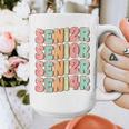 Groovy Senior Graduation Cute Groovy Senior Class Of 2024 Graphic Print Coffee Mug