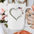 Heart Coast Guard Wife Coast Guard Graduation Wife USCG Wife Graphic Print Coffee Mug