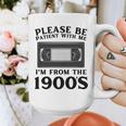 Over The Hill Please Be Patient I'm From The 1900s VHS Premium Tri-Blend Graphic Print Coffee Mug Over The Hill Please Be Patient I'm From The 1900s VHS Premium Tri-Blend Graphic Print Coffee Mug