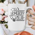 The Homebody Club Retro Introvert Antisocial Graphic Print Coffee Mug