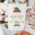 The Introvert Elf Christmas Family Matching Fun Xmas Top Graphic Print Coffee Mug The Introvert Elf Christmas Family Matching Fun Xmas Top Graphic Print Coffee Mug
