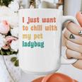 Introvert Pet Ladybug Mom Graphic Print Coffee Mug Introvert Pet Ladybug Mom Graphic Print Coffee Mug