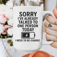 Introvert Sorry I’Ve Already Talked To One Person Today Graphic Print Coffee Mug Introvert Sorry I’Ve Already Talked To One Person Today Graphic Print Coffee Mug