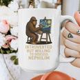 Introverted But Willing To Discuss Nephilim Graphic Print Coffee Mug Introverted But Willing To Discuss Nephilim Graphic Print Coffee Mug