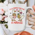 IVF Mom Dad Embryo Transfer Day It's A Day For A Miracle Graphic Print Coffee Mug