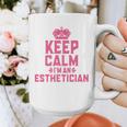 Keep Calm I'm An Esthetician Graduation Esthetician Premium Graphic Print Coffee Mug