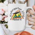 Kids Kindergarten 2018 Nailed It Graduation Graphic Print Coffee Mug