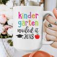 Kindergarten Nailed It 2018 Class Graduation T-Shirt Graphic Print Coffee Mug