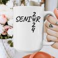 Lacrosse Senior 2024 Sticks And Ball Graduation Graphic Print Coffee Mug