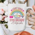 Last Day Of School Autograph 5th Grade Graduation Boys Girls Graphic Print Coffee Mug
