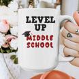 Level Up Middle School 5th Grade Graduation Graphic Print Coffee Mug