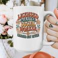Licensed Social Worker Masters MSW LMSW Graduation 2026 Premium Tri-Blend Graphic Print Coffee Mug