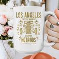 Los Angeles Hotrods Automotive Nostalgia Distressed Graphic Print Coffee Mug