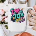 I Love The 70s Retro Cassette Roller Vinyl Disco Nostalgia Graphic Print Coffee Mug I Love The 70s Retro Cassette Roller Vinyl Disco Nostalgia Graphic Print Coffee Mug