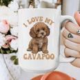 I Love My Cavapoo For Mom Dad Kids Graphic Print Coffee Mug I Love My Cavapoo For Mom Dad Kids Graphic Print Coffee Mug