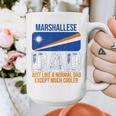 Marshallese Dad Marshall Islands Flag For Father's Day Graphic Print Coffee Mug