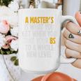 Master Degree When You Take Bs To New Level Graduation Premium Graphic Print Coffee Mug