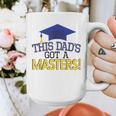 Masters Degree Proud Dad Graduation Shirt MBA Social Work Graphic Print Coffee Mug