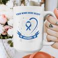 In Memory Of Great Grandpa Colon Cancer Awareness Memorial Raglan Baseball Tee Graphic Print Coffee Mug