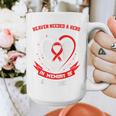 In Memory Great Uncle Heart Disease Awareness Month Memorial Raglan Baseball Tee Graphic Print Coffee Mug