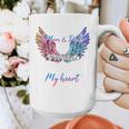 In Memory Of Mom Dad In Heaven Guardian Angel Wings Memorial Graphic Print Coffee Mug In Memory Of Mom Dad In Heaven Guardian Angel Wings Memorial Graphic Print Coffee Mug