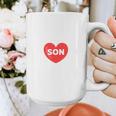 In Memory Of Son Con Customized Personalized Memorial Graphic Print Coffee Mug