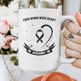In Memory Of Uncle Melanoma Cancer Awareness Memorial Graphic Print Coffee Mug