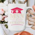 Msn Master Of Science In Nursing College Graduation Premium Tri-Blend Graphic Print Coffee Mug