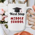Next Stop Middle School Graduation Graphic Print Coffee Mug