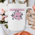 Nostalgia 80s 90s Retro Style Graphics Rose Pink Flower Graphic Print Coffee Mug