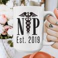 Nurse Practitioner Graduation NP Est 2019 Shirt Graphic Print Coffee Mug