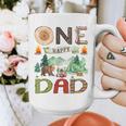 One Happy Dad Camper 1st Birthday Boy Camping Bear Graphic Print Coffee Mug One Happy Dad Camper 1st Birthday Boy Camping Bear Graphic Print Coffee Mug